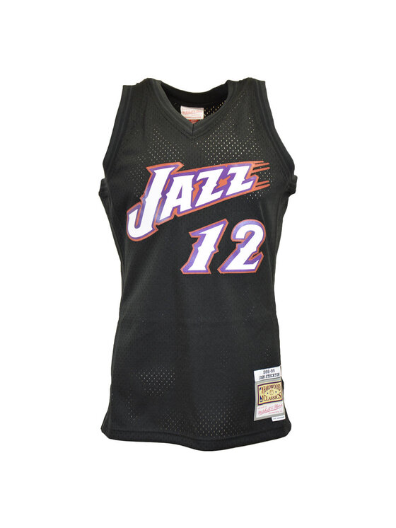 Mitchell & Ness Mitchell & Ness Tank top Utah Jazz John Stockton Czarny Standard Fit