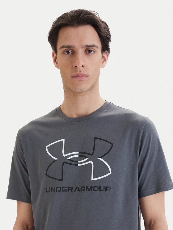 Under Armour Under Armour T-Shirt Ua Gl Foundation Update Ss 1382915 Šedá Loose Fit