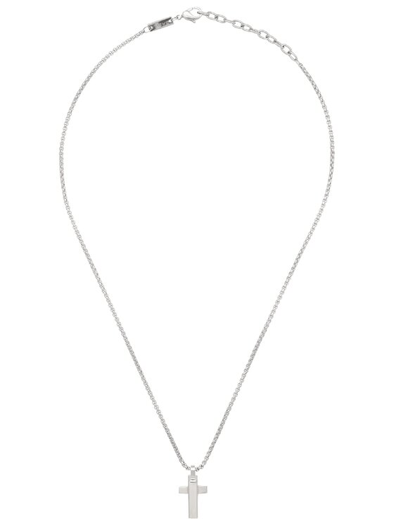 Breil Breil Collana TAG AND CROSS Bianco