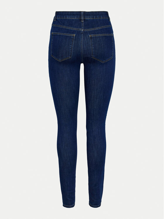 Pieces Pieces Jeans hlače Dea 17151022 Mornarsko modra Skinny Fit