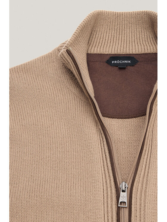 Próchnik Próchnik Sweter PM15 SW073225000024 Beżowy Regular Fit