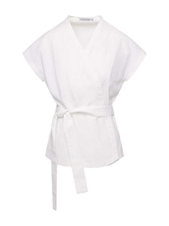 QUIOSQUE QUIOSQUE Halenka 2UB002 Bílá Regular Fit