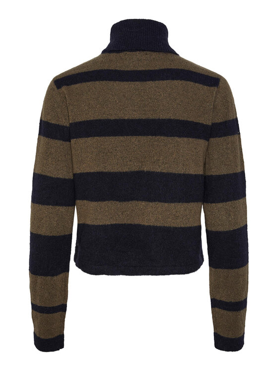 Pieces Pieces Поло 17143481 Тъмносин Regular Fit