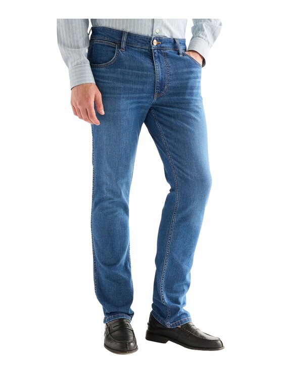 Wrangler Wrangler Jeans 112378816 Blu Regular Fit