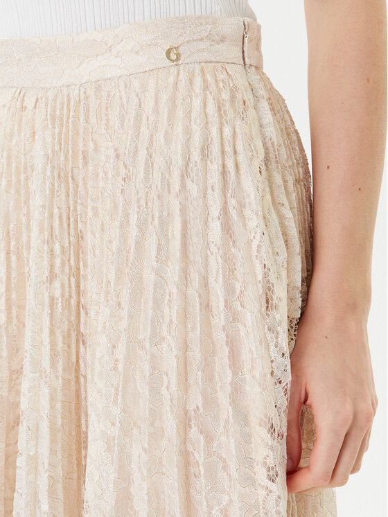 Guess Guess Спідниця-міді W5YD1E KCZ90 Золотий Regular Fit
