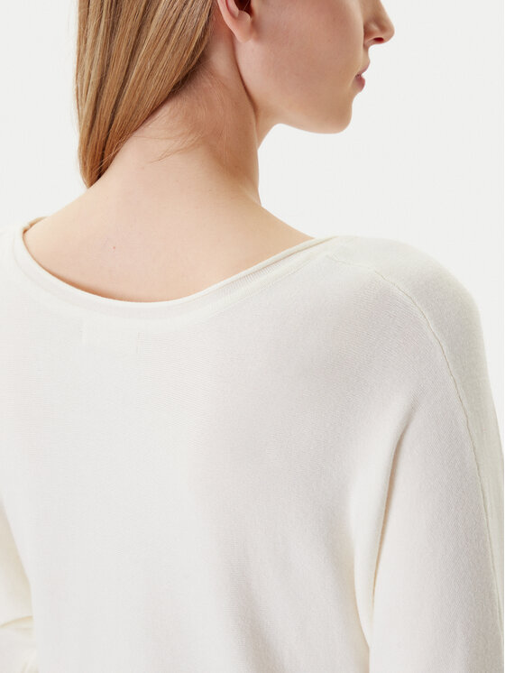 Guess Guess Pullover W5YR22 Z2NQ2 Écru Regular Fit
