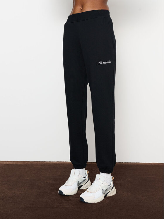 La Mania La Mania Pantaloni da tuta RIDGE Nero Active Fit