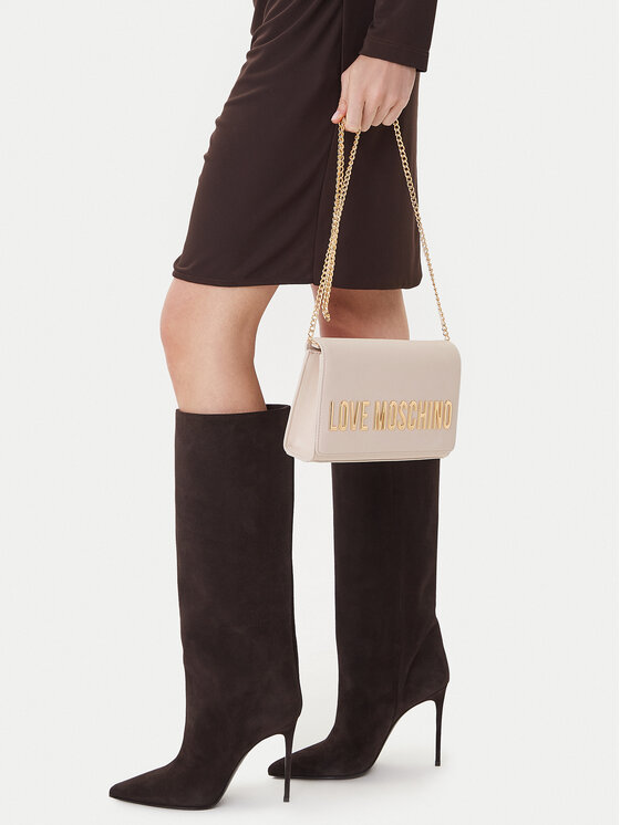 LOVE MOSCHINO Torebka JC4103PP0NKD0110 Écru