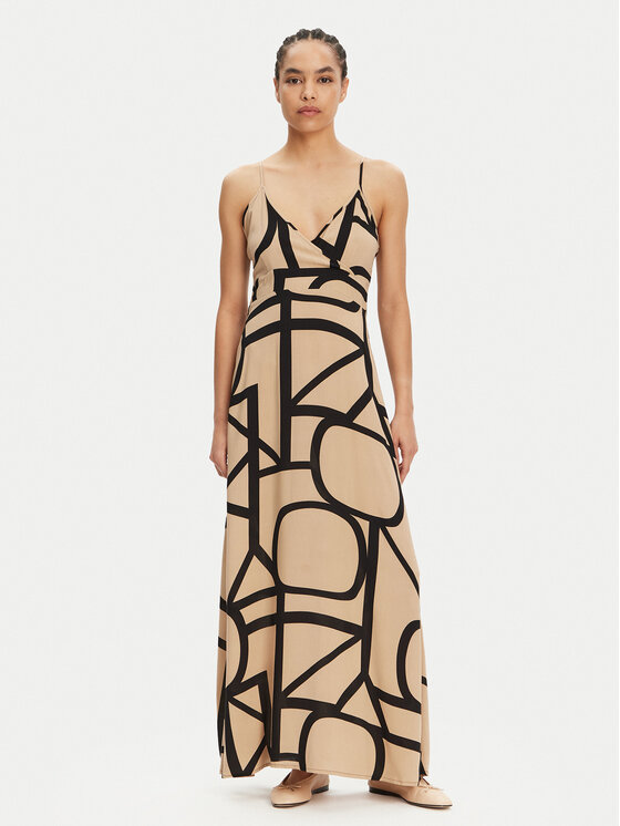 ONLY ONLY Rochie de vară Nova 15317840 Bej Regular Fit
