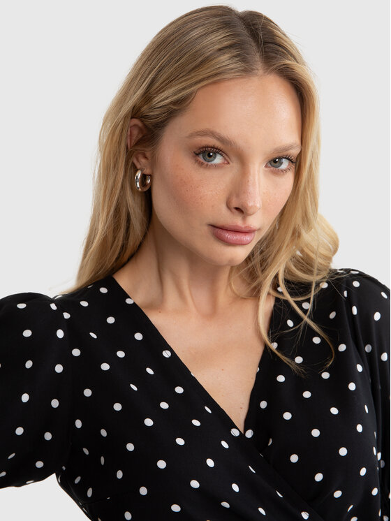 BIG STAR BIG STAR Koszula TIGOLA Czarny Slim Fit