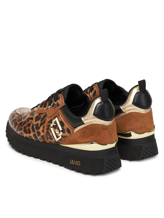 Liu Jo Liu Jo Sneakersy Maxi Wonder 01 BF5009 EX332 Brązowy