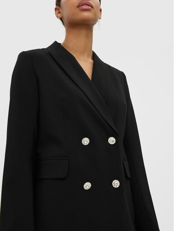 Vero Moda Vero Moda Kokteilinė suknelė Katerine 10277425 Juoda Loose Fit