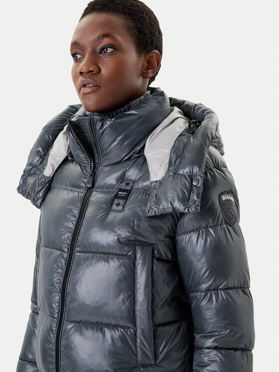 Blauer Blauer Zimní bunda 25WBLDC02170 Šedá Regular Fit
