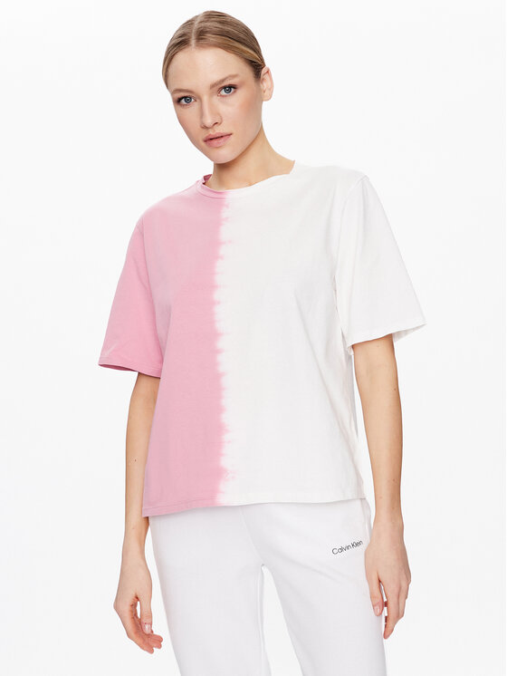 United Colors Of Benetton T-Shirt 3DYBD103F Rosa Relaxed Fit