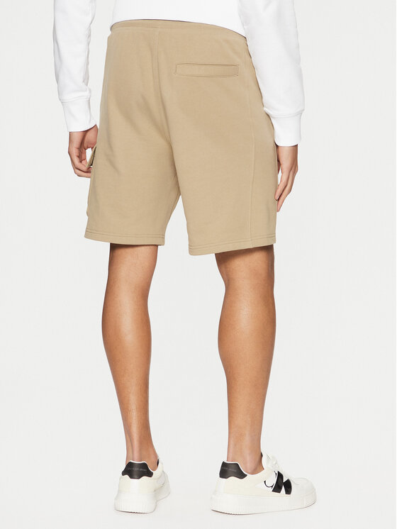 Calvin Klein Jeans Calvin Klein Jeans Športne kratke hlače J30J327284 Bež Regular Fit