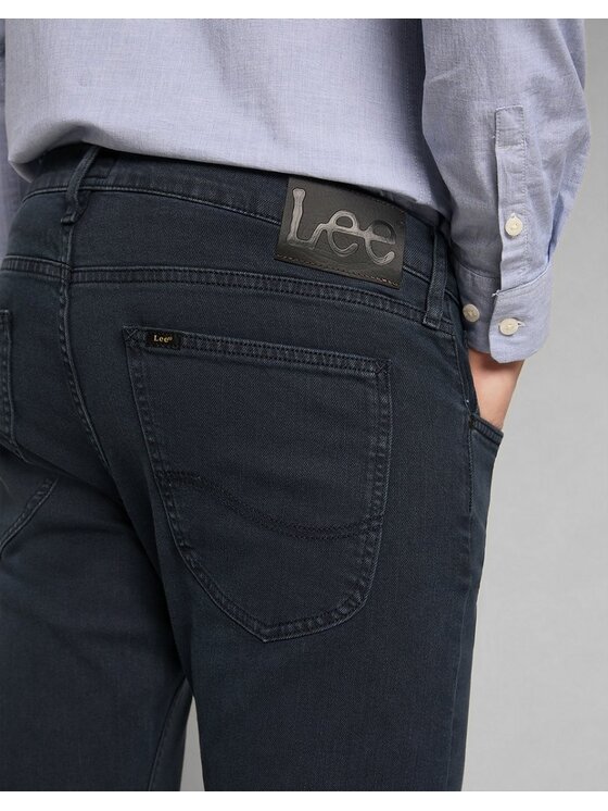 Lee Lee Jeansy LUKE Niebieski Slim Fit