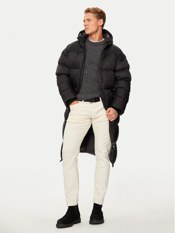 SCHOTT N.Y.C. SCHOTT N.Y.C. Μπουφάν χειμωνιάτικο 2190MAX Μαύρο Regular Fit