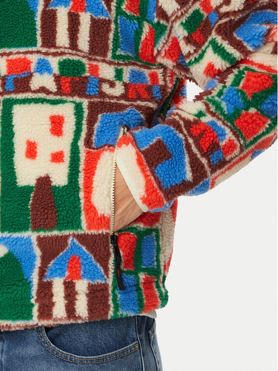Napapijri Napapijri Polar T-Fleeve Fz NP0A8AO4 Kolorowy Loose Fit