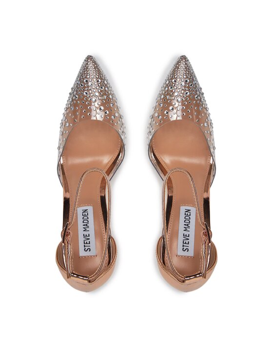 Steve Madden Steve Madden Туфлі на шпильці Ravaged Sandal SM11002564 SM11002564-686 Рожевий