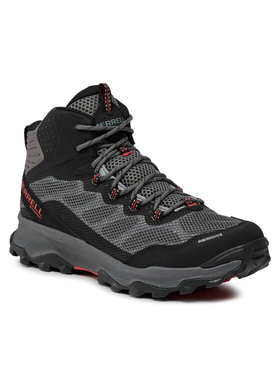 Merrell Merrell Pārgājienu apavi Spee Strike Mid Wp J066877 Pelēks