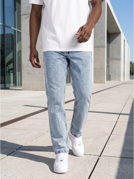 Urban City Urban City Jeansy Klasyczne 131765 Niebieski jasny Regular Fit