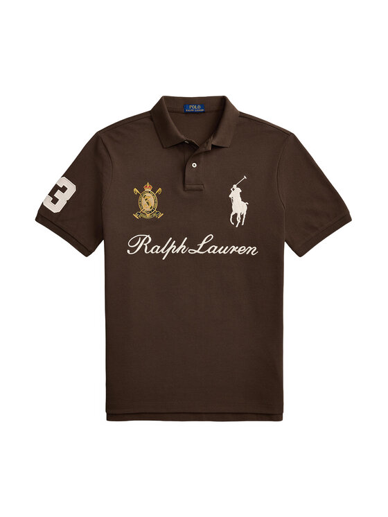 Polo Ralph Lauren Polo Ralph Lauren Polokošile 710B20009002 Hnědá Regular Fit