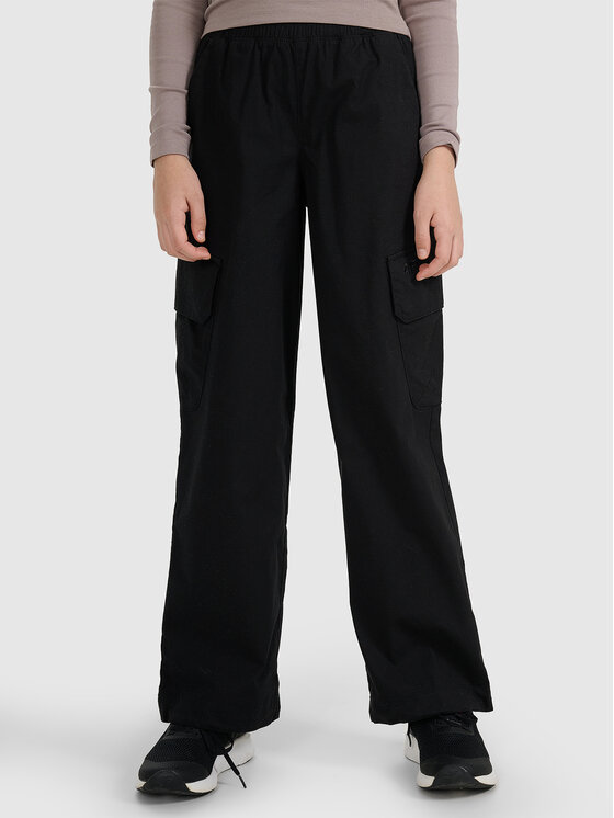 4F 4F Spodnie dresowe BLUE VACATION Czarny Oversize