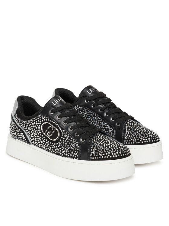 Liu Jo Liu Jo Sneakersy Pretty 06 BF5041 PX353 Černá