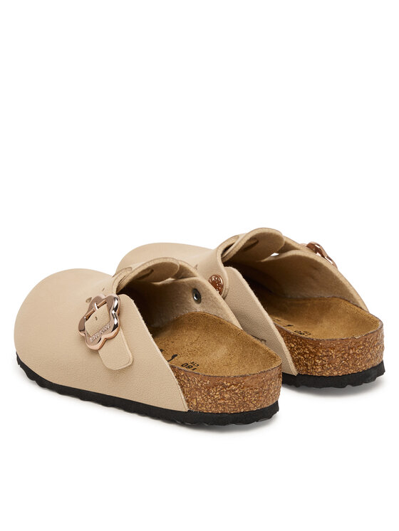 Birkenstock Birkenstock Šľapky Boston Flower Buckle 1030630 S Béžová