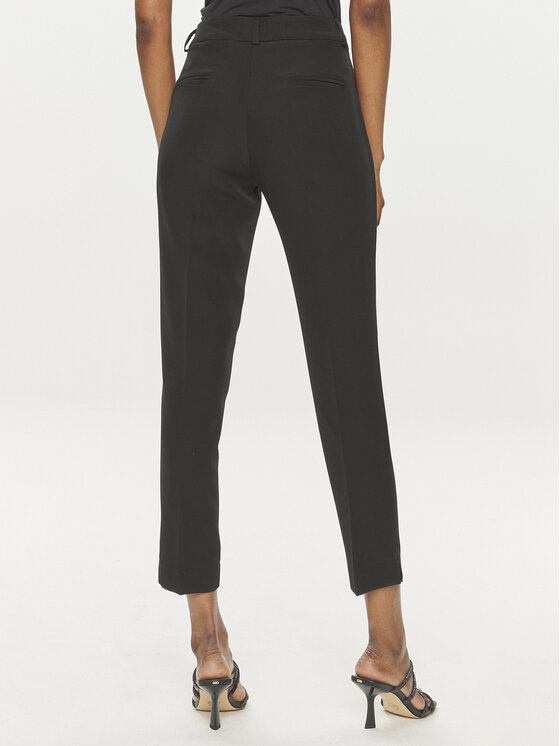 Maryley Maryley Hlače 24EB52Z/M23/43NE Crna Regular Fit
