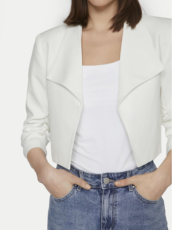 Vila Vila Sacou Her Bin 14063175 Alb Relaxed Fit