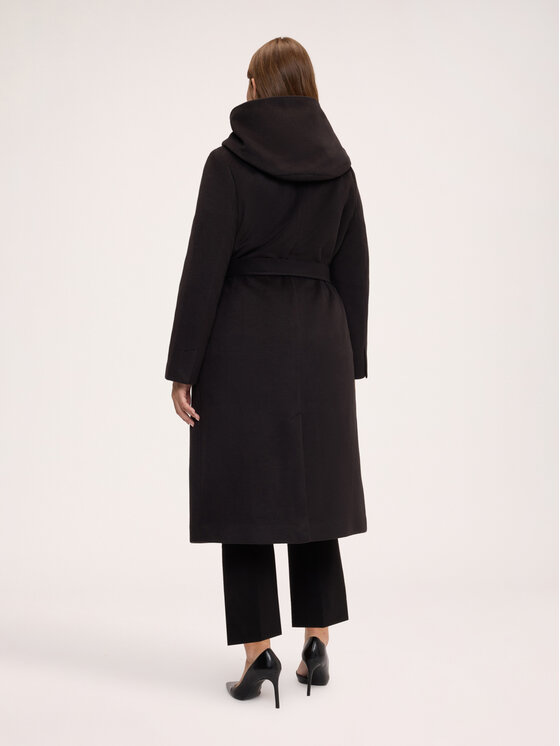 Fiorella Rubino Fiorella Rubino Cappotto invernale 0045T000399N033 Nero Regular Fit