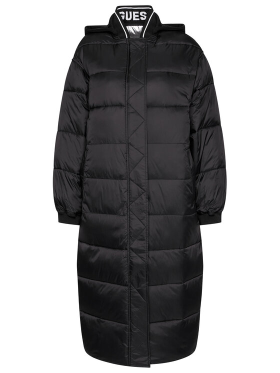 Guess Guess Télikabát Rebecca W0BL0B WDAY0 Fekete Regular Fit