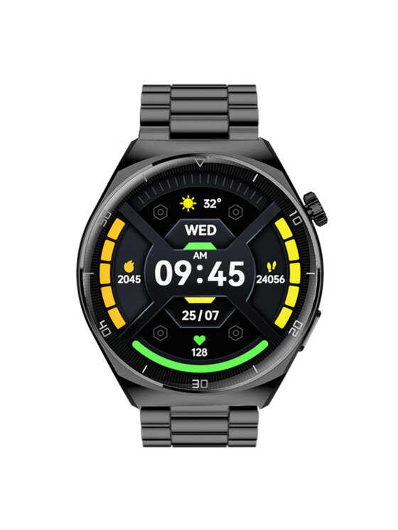 Garett Garett Smartwatch V12_CZAR Czarny