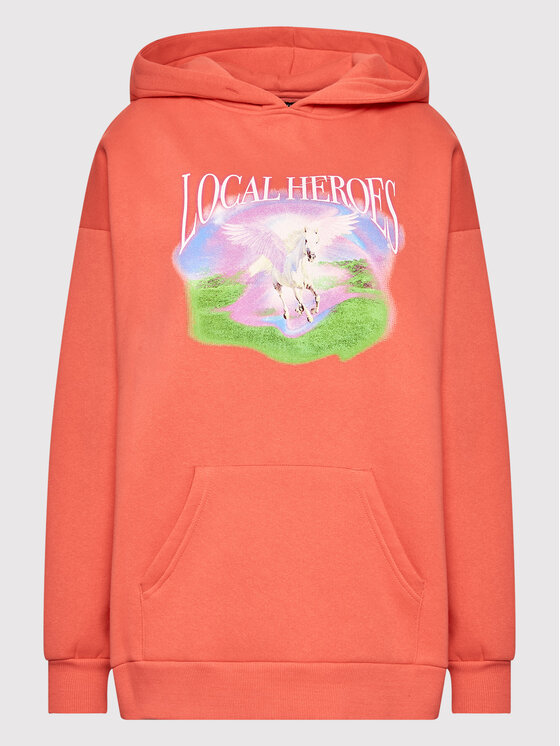 Local Heroes Local Heroes Μπλούζα Utopia SS22S0027 Ροζ Oversize