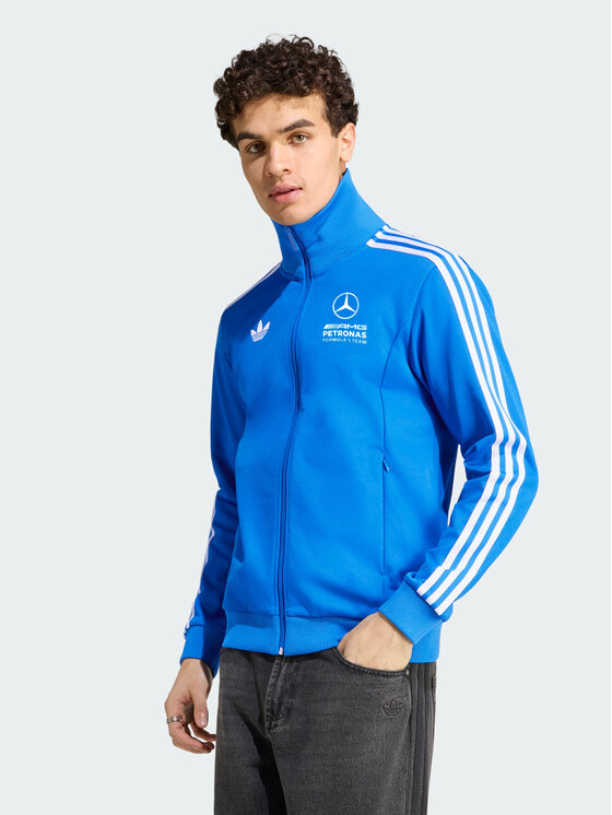 adidas adidas Bluza 168595 Niebieski Slim Fit