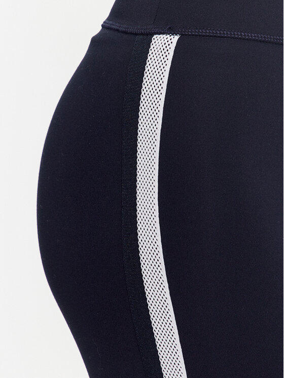 Tommy Hilfiger Tommy Hilfiger Leggings Split Tape S10S101708 Blu scuro Slim Fit