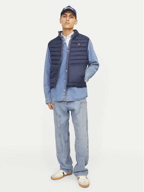 Jack & Jones Jack & Jones Kamizelka Sprint 12258457 Granatowy Regular Fit