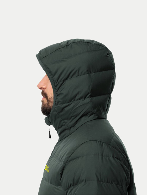 Jack Wolfskin Jack Wolfskin Pehelykabát Ather Down 1207671 Zöld Regular Fit