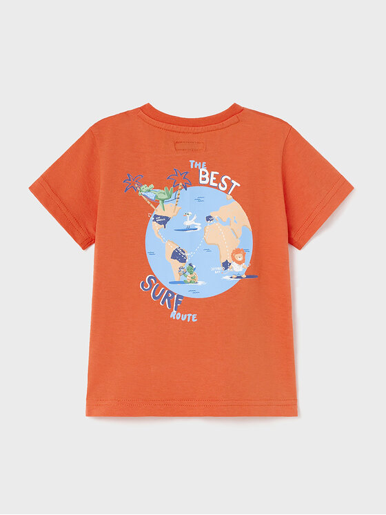 Mayoral Mayoral T-shirt 1019 Narančasta Regular Fit