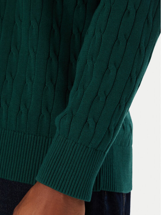 Tommy Hilfiger Tommy Hilfiger Пуловер Classic MW0MW41955 Тъмнозелен Regular Fit
