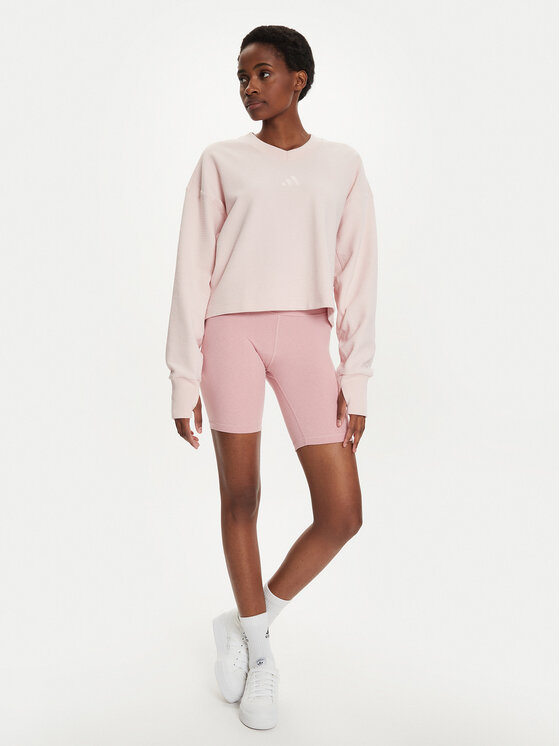 adidas adidas Majica dugih rukava ALL SZN IY6832 Ružičasta Loose Fit