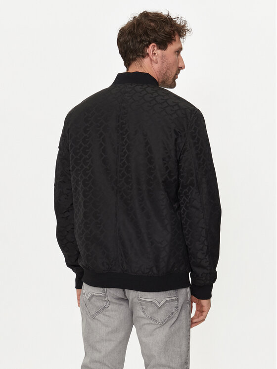 Guess Guess Bomber M4YL02 WG9L2 Crna Classic Fit