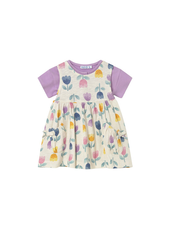 Mayoral Rochie de zi 1922 Colorat Regular Fit