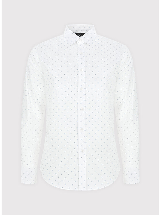 Pako Lorente Pako Lorente Koszula P24SF-1X-023 Biały Slim Fit