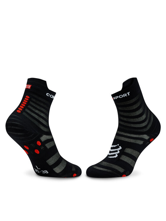 Compressport Compressport Дълги чорапи unisex Pro Racing Socks V4.0 Ultralight Run High XU00050B Черен