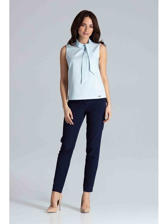 Lenitif Lenitif Blusa K481 Blu Regular Fit