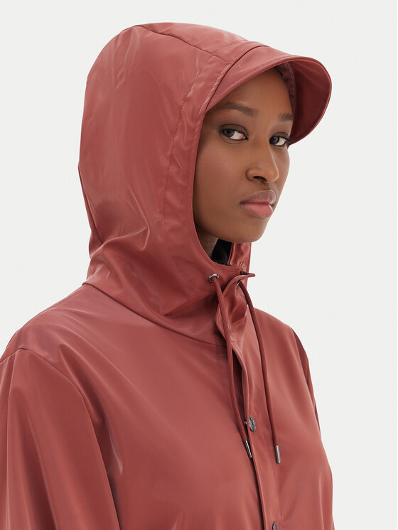 Rains Rains Μπουφάν αδιάβροχο Unisex 12020 Πορτοκαλί Regular Fit