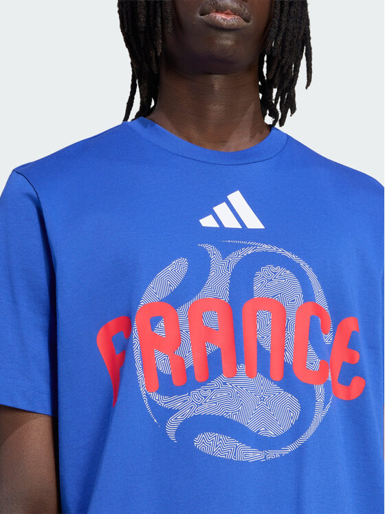 adidas adidas Koszulka techniczna FIFA World Cup 26™ France Niebieski jasny Regular Fit