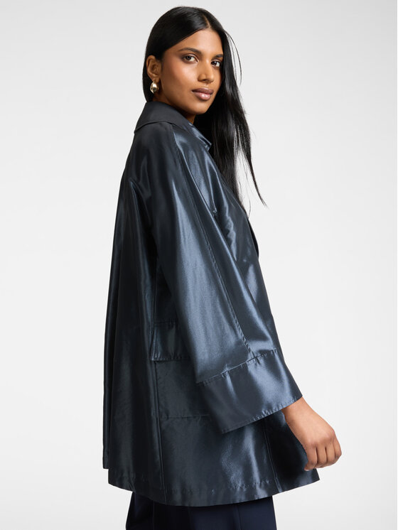 Elena Mirò Elena Mirò Cappotto invernale F093P000235N024 Blu A-Line Fit
